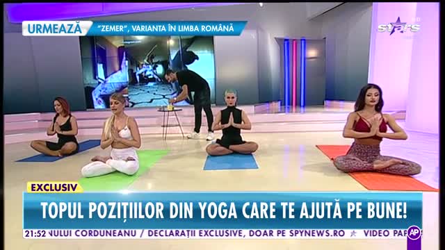 Răi da buni. Sylvia, topul pozițiilor din yoga care te ajută pe bune