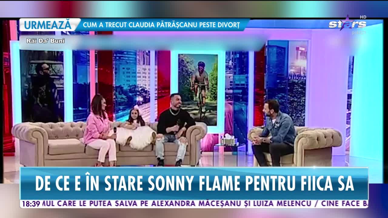Star News. Sonny Flame, gest emoţionant pentru fiica lui