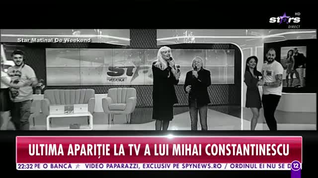 Agenția Vip. Rămas bun, Mihai Constantinescu! Artistul s-a stins din viață la 73 de ani