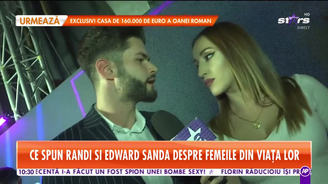 Star Matinal. Cum răspund Randi şi Edward Sanda la cele mai picante &icirc;ntrebări