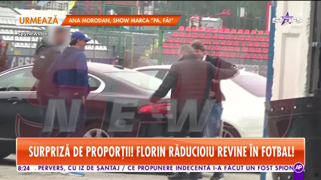 Star Matinal. Surpriză de proporţii! Florin Răducioiu revine &icirc;n fotbal