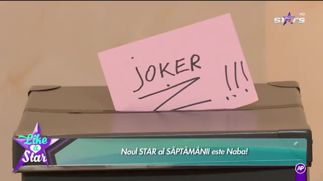 Like a Star! Concurenții au decis. Naba este desemnată Star al Săptăm&acirc;nii