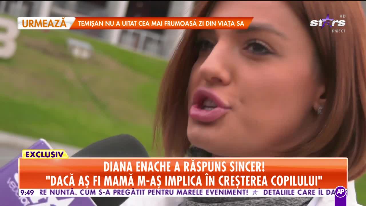 Star Matinal. Diana Enachae, despre c&acirc;nd va deveni mamă: Mi-aș duce copilul la toate sporturile