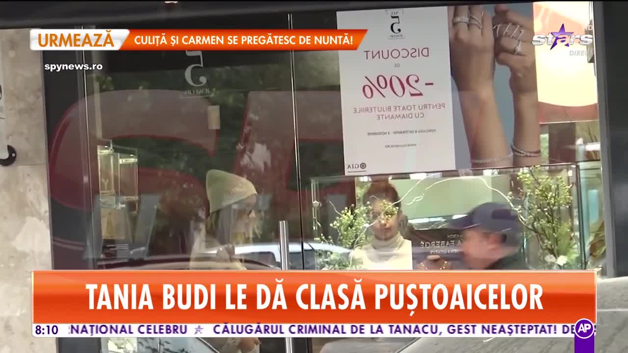 Star Matinal. Cum și-a făcut apariția Tania Budi pe străzile Capitalei