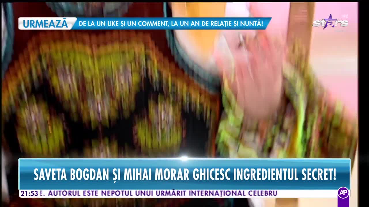 Saveta Bogdan a acceptat provocarea! Artista ghiceşte ingredientul secret!