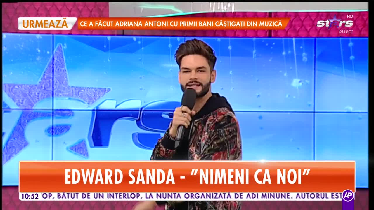 Star Matinal. Edward Sanda - Nimeni ca noi