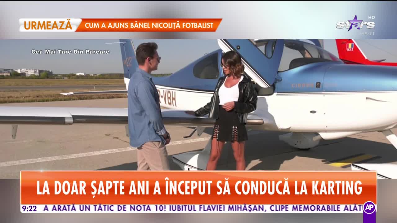 Star Matinal. C&acirc;t de greu este să fii pilot! La doar șapte ani, Robert Vişoiu a &icirc;nceput să conducă la karting