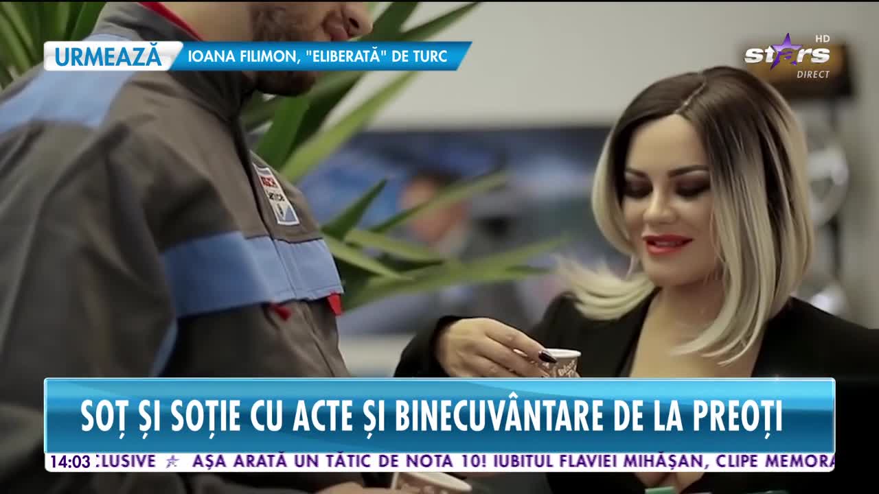 Star News. Carmen de la Sălciua și Culiţă Sterp, cununie &icirc;n secret