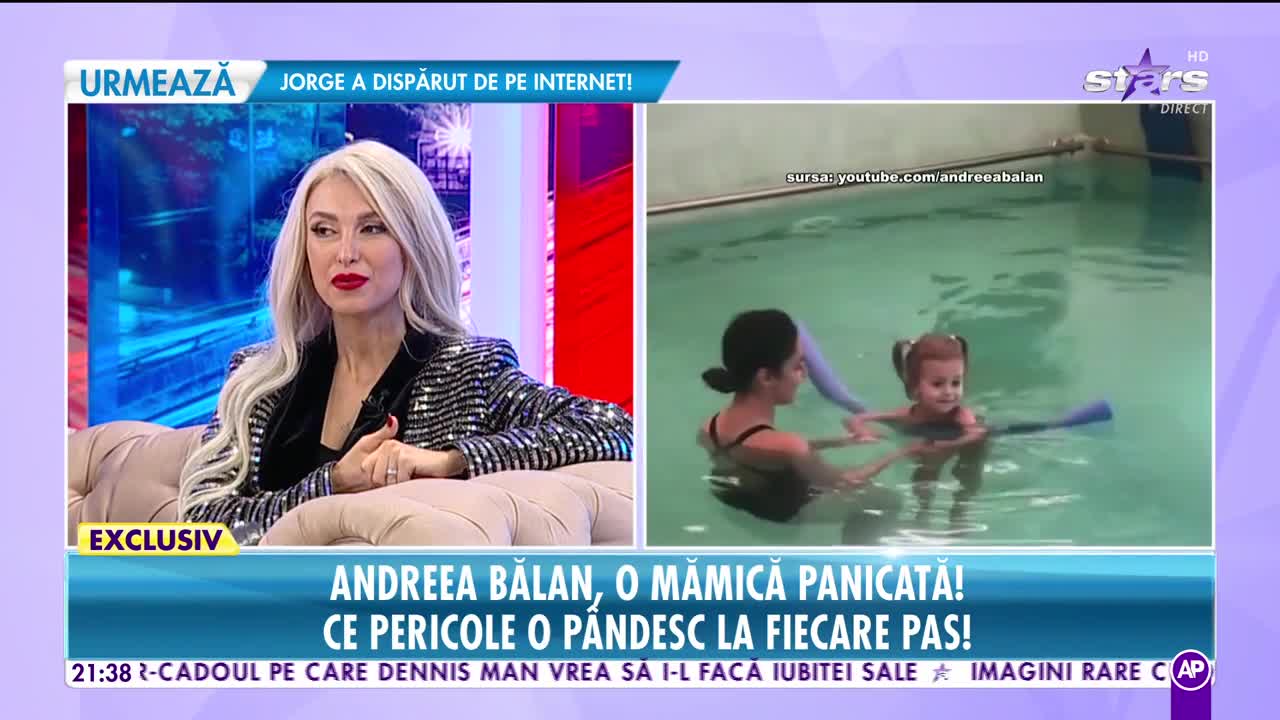 Andreea Bălan, o mămică panicată! "Stau pe telefon câte 8-9 ore pe zi"