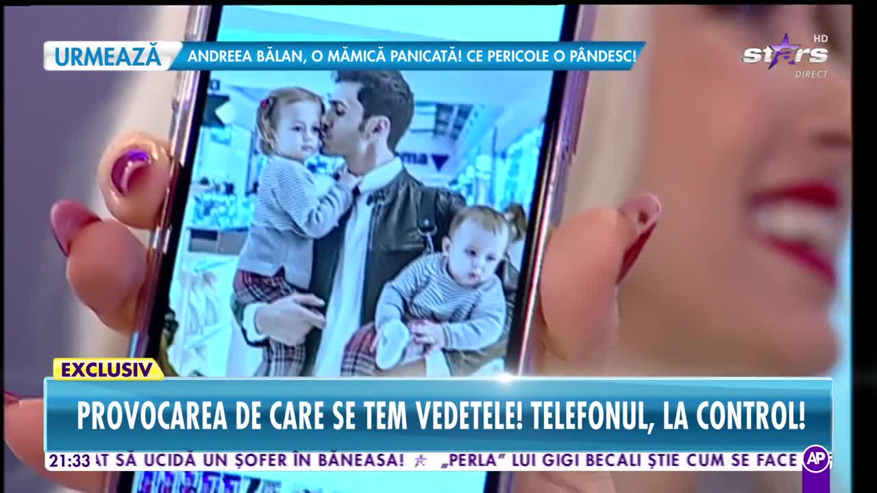 Andreea Bălan şi Cortes au acceptat provocarea arată ce ascund în telefon!