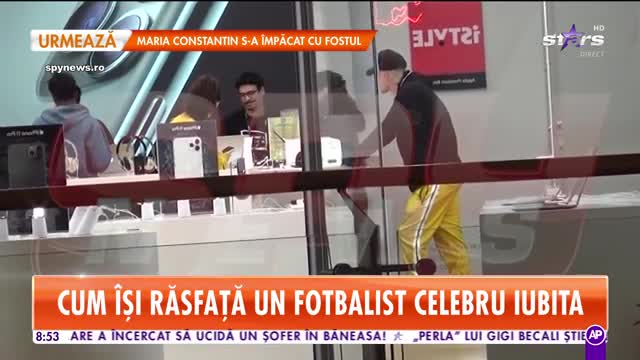 Star Matinal. Cum &icirc;și răsfață fotbalistul Dennis Man iubita