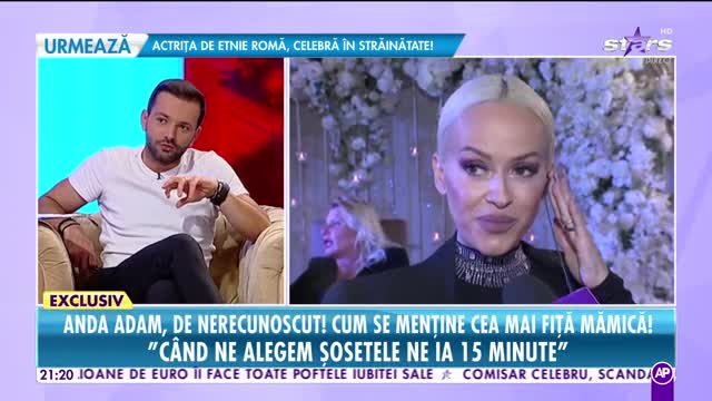 Anda Adam, de nerecunoscut! Cum se menţine cea mai fiţă mămică!