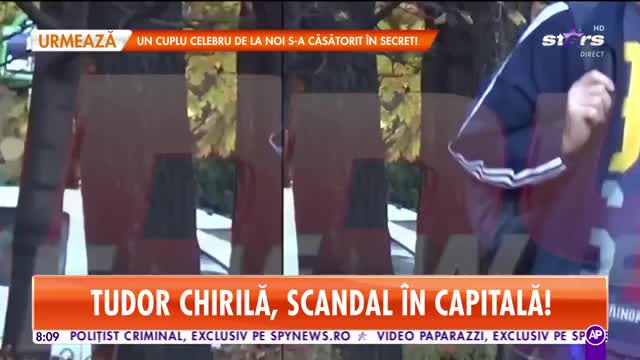 Star Matinal. Tudor Chirilă, scandal &icirc;n Capitală