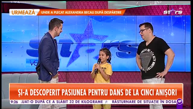 Aris Negoiță, super dans &icirc;n platoul "Star Matinal"