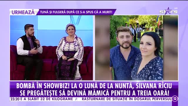 Agenția Vip. Silvana R&icirc;ciu se pregăteşte să devină mămică pentru a treia oară