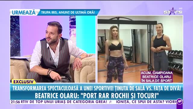 Răi da Buni. Sport cu Beatrice Olaru. Exercițiile preferate ale campioanei