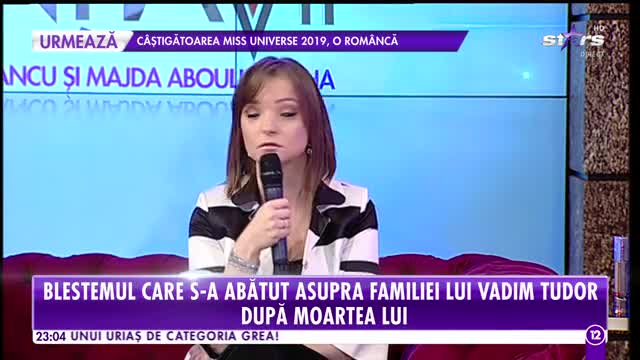 Agenția Vip. Blestemul care s-a abătut asupra familiei lui Vadim Tudor