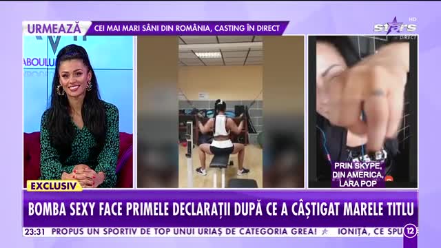 Agenția Vip. Lara Popa, românca care a cucerit întreaga lume cu formele ei bine conturate: Am câștigat patru medalii de aur