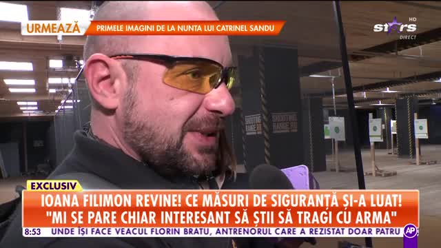 Star Matinal. Ioana Filimon nu se mai opreşte din transformări! A tras cu pistolul!!