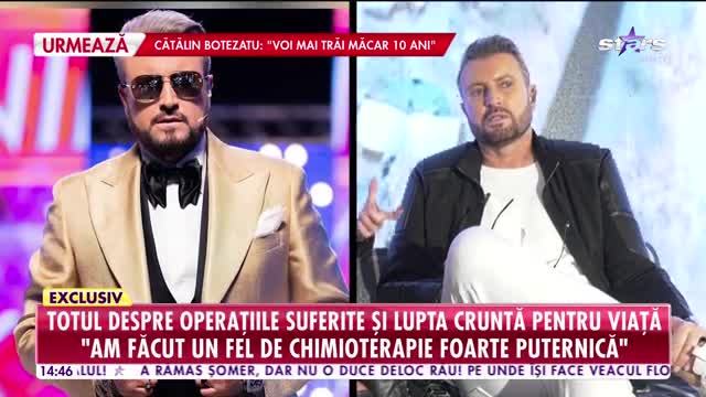 Cătălin Botezatu vorbeşte despre chinurile cancerului! A fost la un pas de moarte!