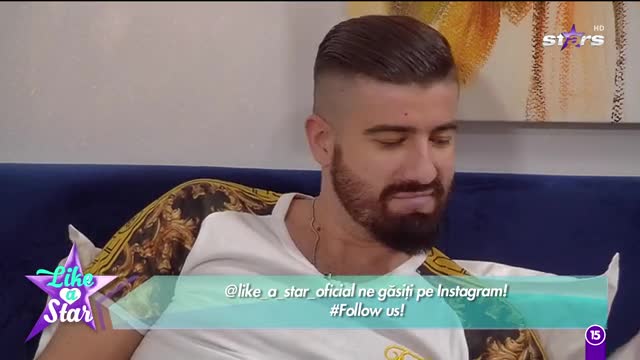 Like a Star. Nicoleta Dragne, vizită nocturnă &icirc;n camera lui Octavian Marcu