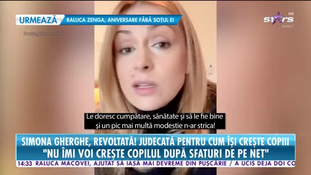 Simona Gherghe, revoltată! Judecată pentru cum &icirc;și crește copiii