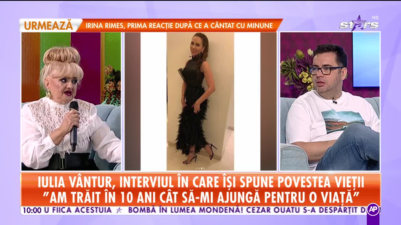Iulia V&acirc;ntur, interviul &icirc;n care &icirc;şi spune povestea vieţii!