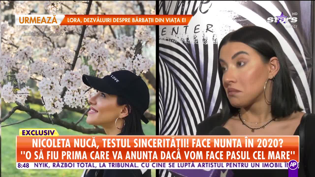 Nicoleta Nucă, testul sincerităţii! Plănuieşte nunta &icirc;n 2020?