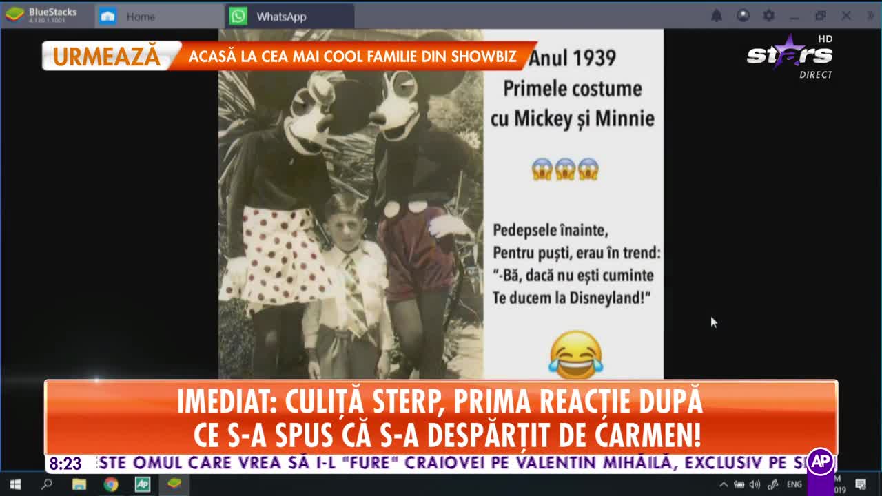 Star Matinal. Mickey Mouse &icirc;mplinește 91 de ani! Uite cum &icirc;l sărbătoresc Răzvan Popescu și Flick pe celebrul personaj de desene animate