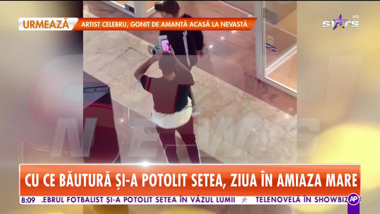 Star Matinal. Gabi Tamaș și-a &icirc;nvățat lecția! Cu ce băutură și-a potolit setea, ziua &icirc;n amiaza mare