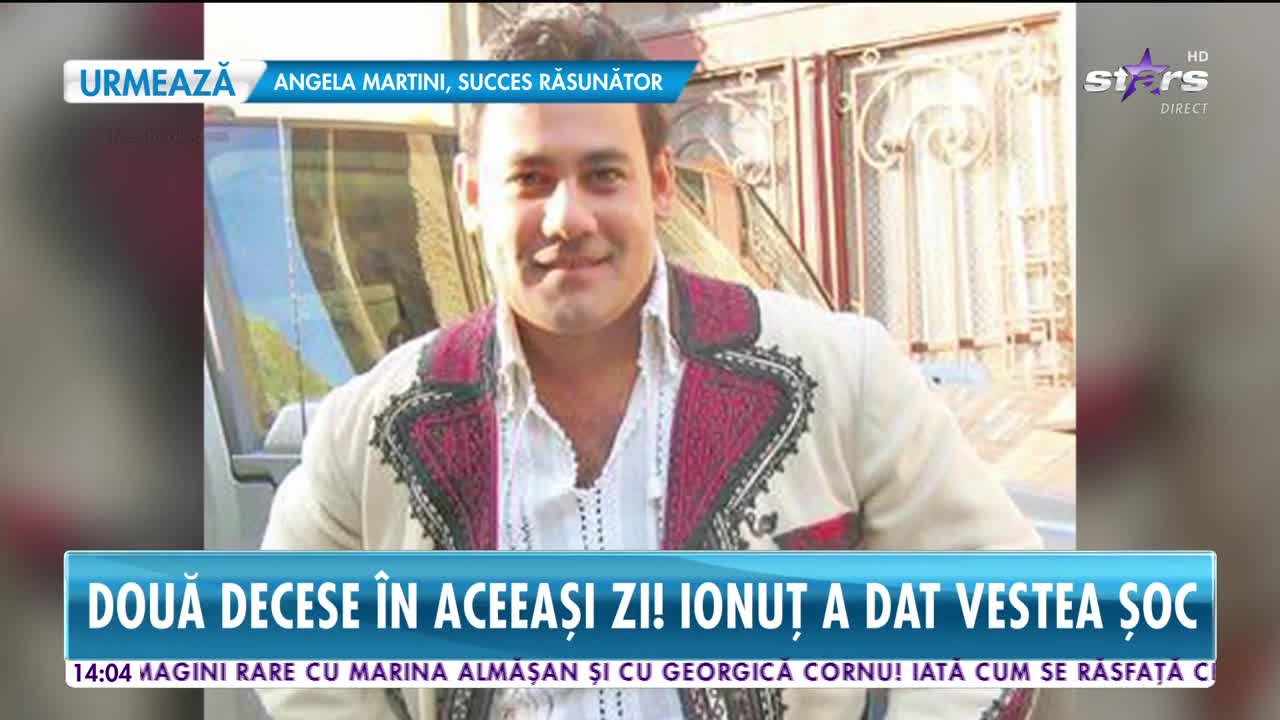 Star News. Durere fără margini pentru Ionuț Dolănescu. Două decese &icirc;n aceeași zi!