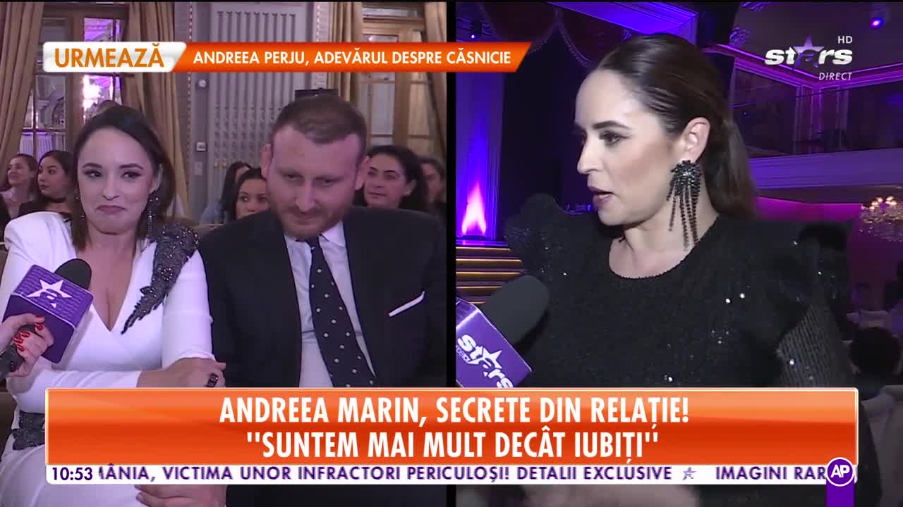 Star Matinal. Andreea Marin, secrete din relație: Este plăcut să te bucuri de alături omul de l&acirc;ngă tine