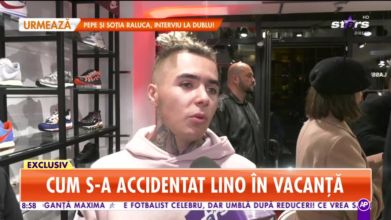 Star Matinal. Cum s-a accidentat Lino Golden &icirc;n vacanța din Dubai