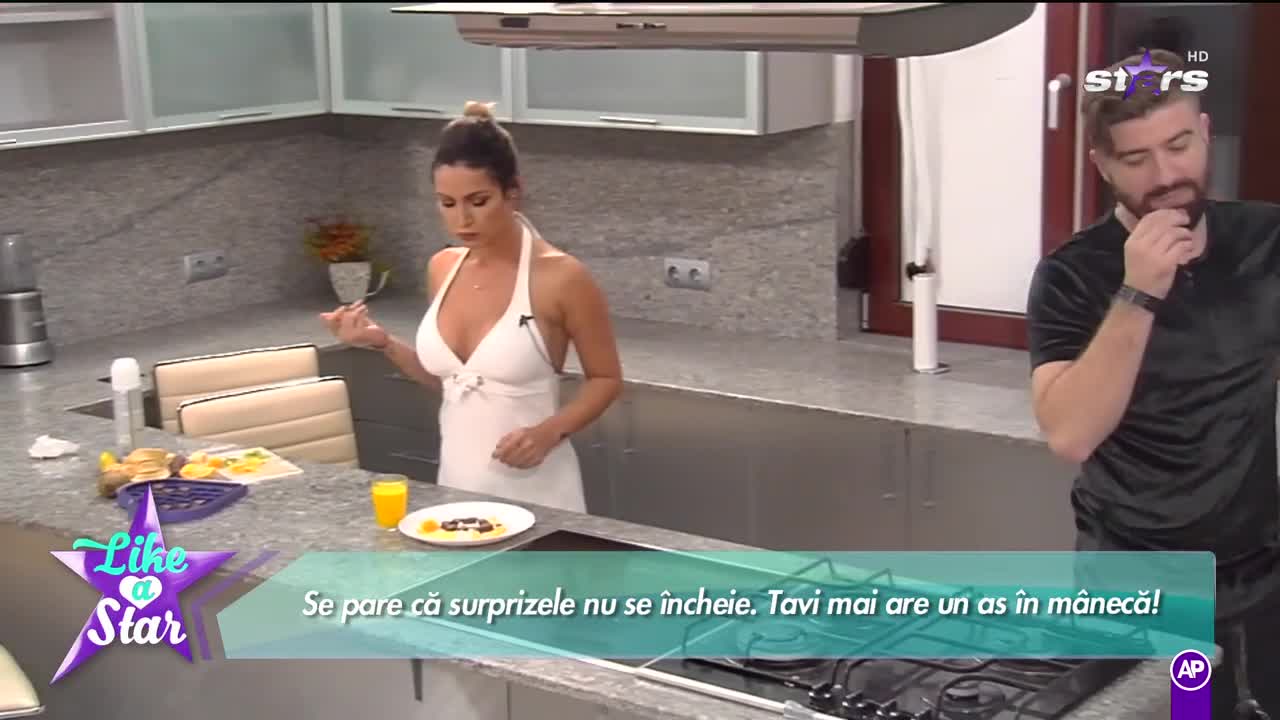 Tavi a &icirc;nceput ziua cu o surpriză dedicată Nicoletei