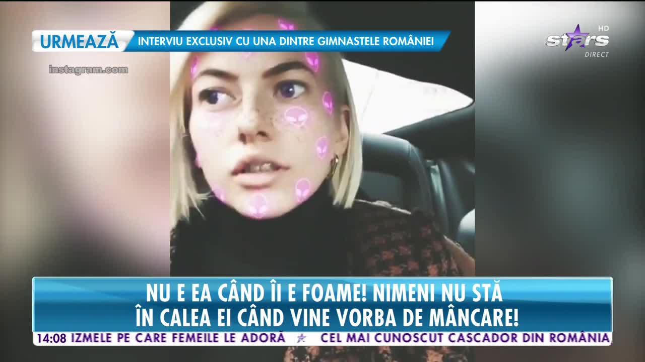 Lidia Buble nu ţine cont de nimic atunci c&acirc;nd vine vorba de m&acirc;ncare