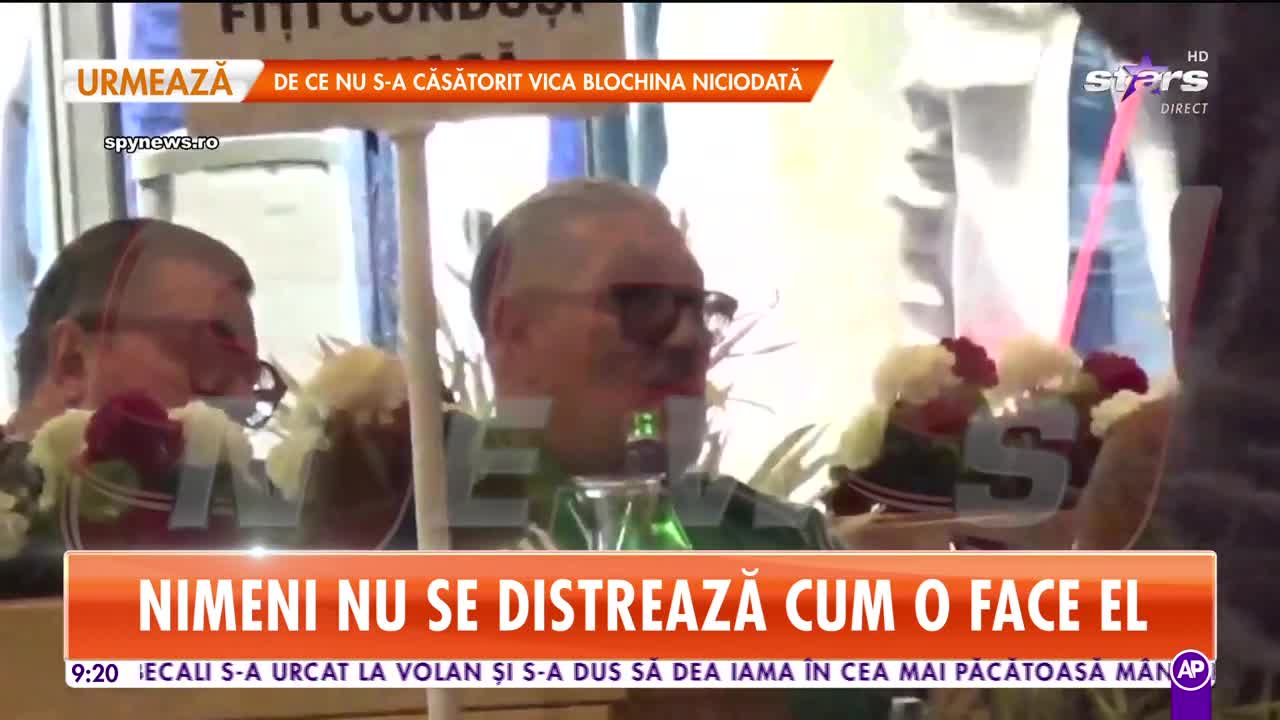 Serghei Mizil s-a relaxat la masă cu două blonde