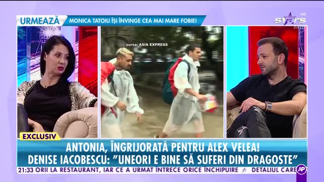 Răi da Buni. Antonia, îngrijorată pentru Alex Velea. Mama artistei: Uneori e bine să suferi din dragoste