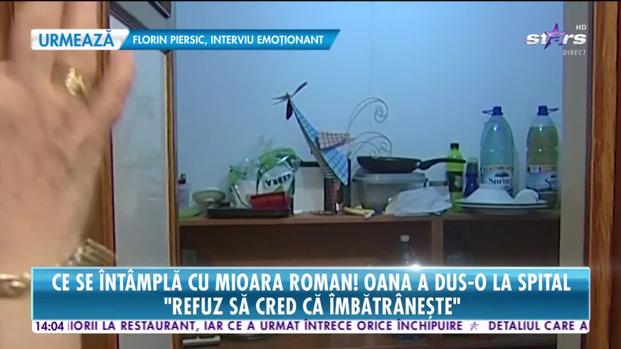 Mioara Roman a ajuns, din nou, la spital!