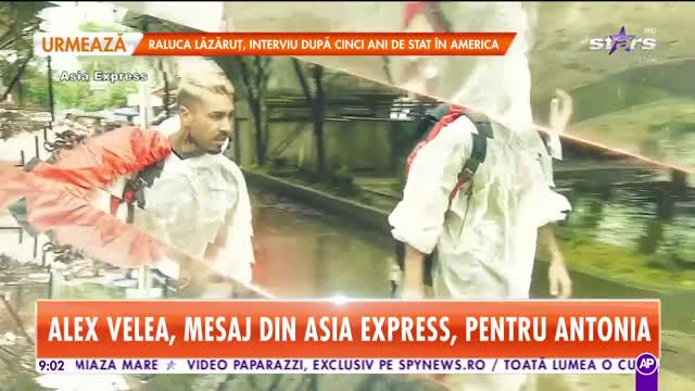 Star Matinal. Alex Velea, &icirc;n lacrimi, &icirc;n Asia Express