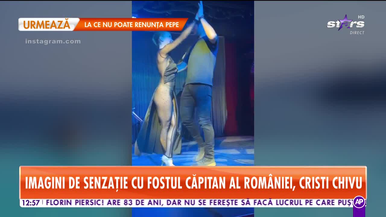 Star Matinal. De la fotbal, a trecut la dans! Iată cum a petrecut Cristi Chivu