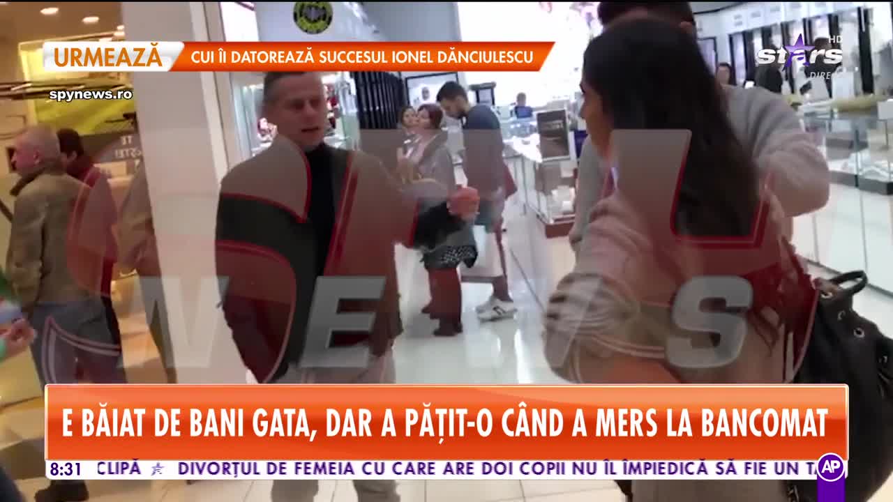 Star Matinal. Andrei Hrebenciuc e băiat de bani gata, dar a pățit-o c&acirc;nd a mers la bancomat