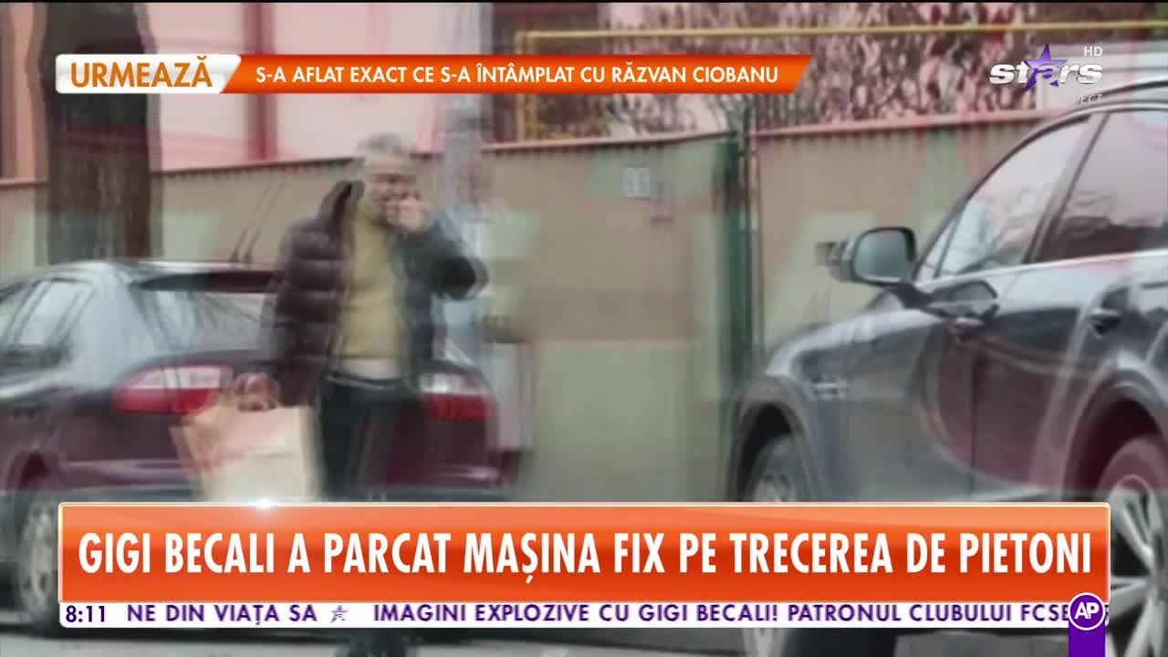 Star Matinal. C&acirc;nd iese din casă, Gigi Becali nu poate să treacă neobservat