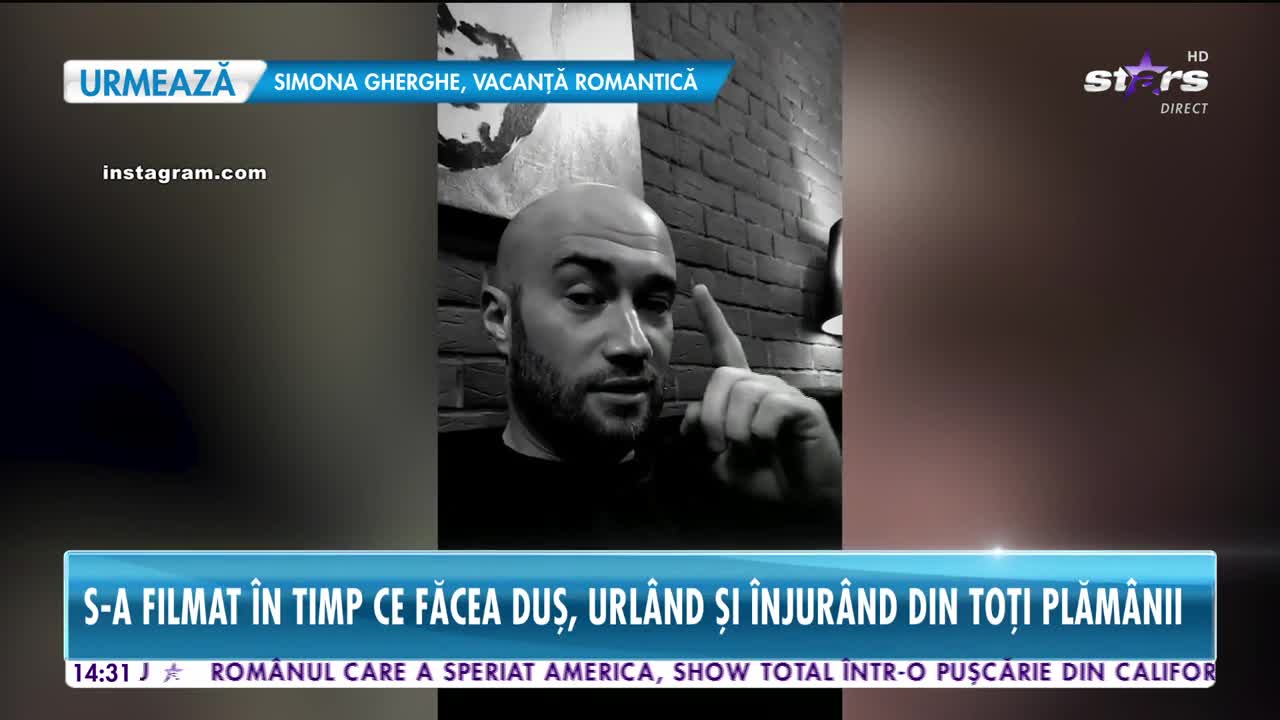 Star News. Mihai Bendeac, filmat &icirc;n timpul unei crize de nervi