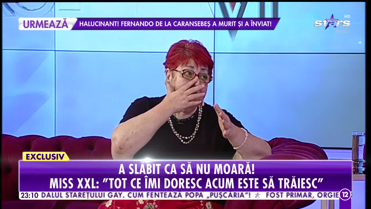 A slăbit ca să nu moară! Prima apariţie la TV a celebrei Miss XXL, la un an de când a luat marea decizie!