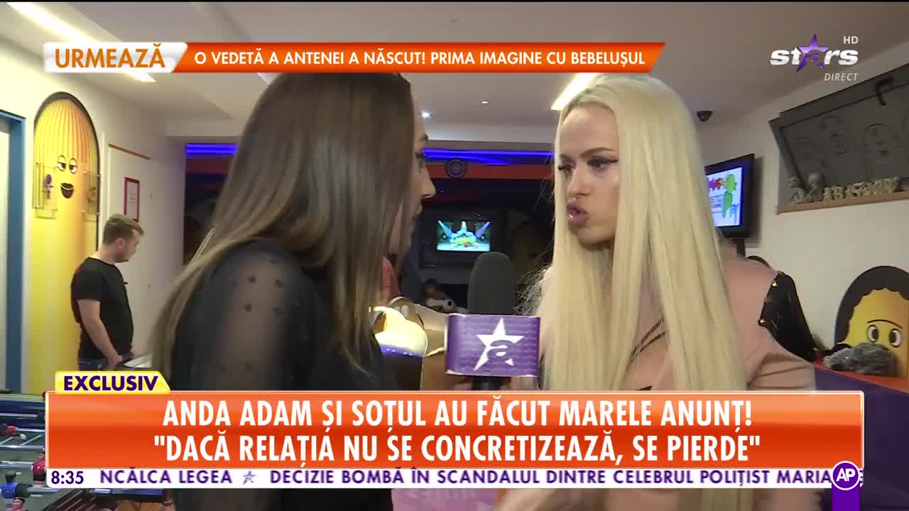 Star Matinal. Anda Adam și soțul au făcut marele anunț: Sorin a fost fericit c&acirc;nd a aflat că sunt &icirc;nsărcinată