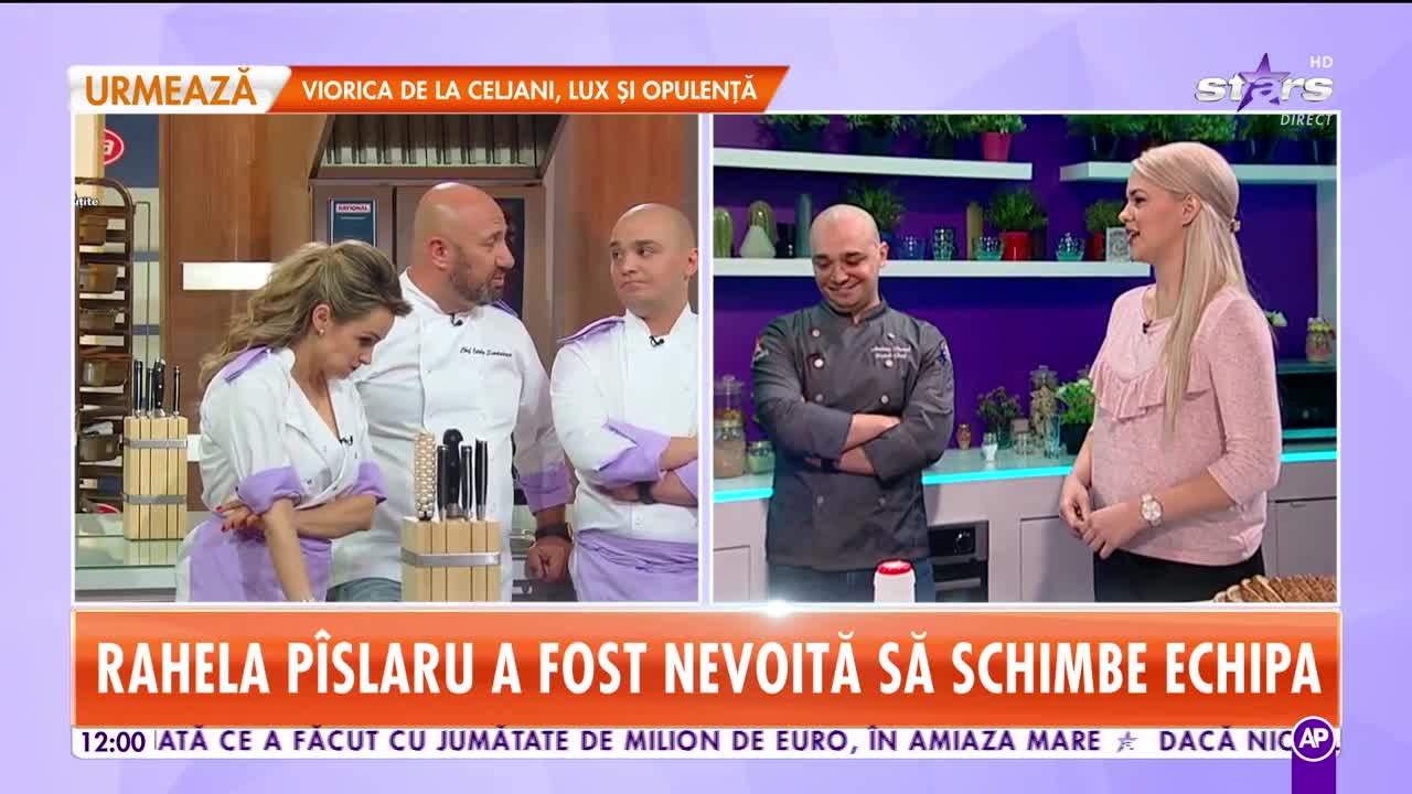 Rahela şi Daniel, secrete din culisele "Chefi la cuţite", la Star Matinal!