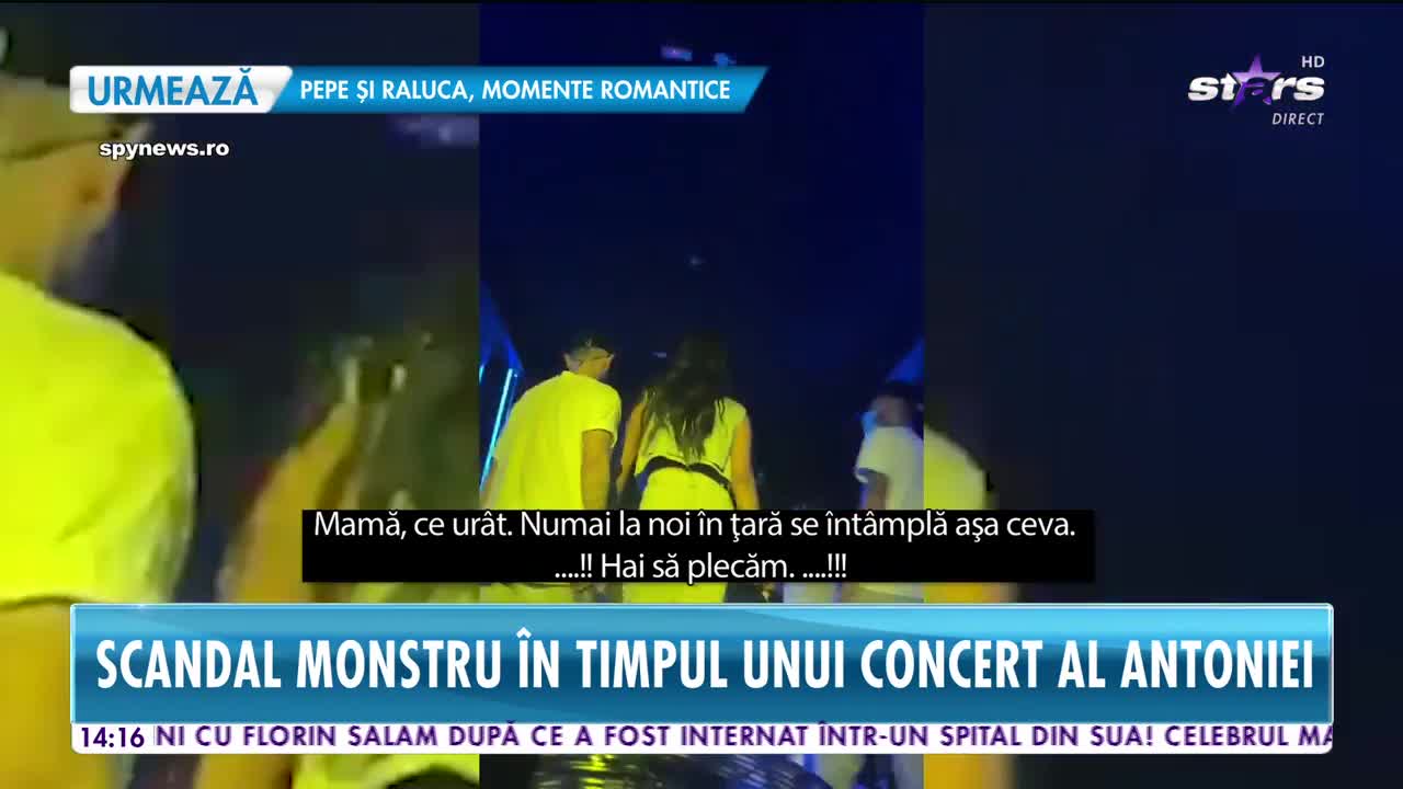 Scandal monstru &icirc;n timpul unui concert al Antoniei! Artista a părăsit scena &icirc;njur&acirc;nd!