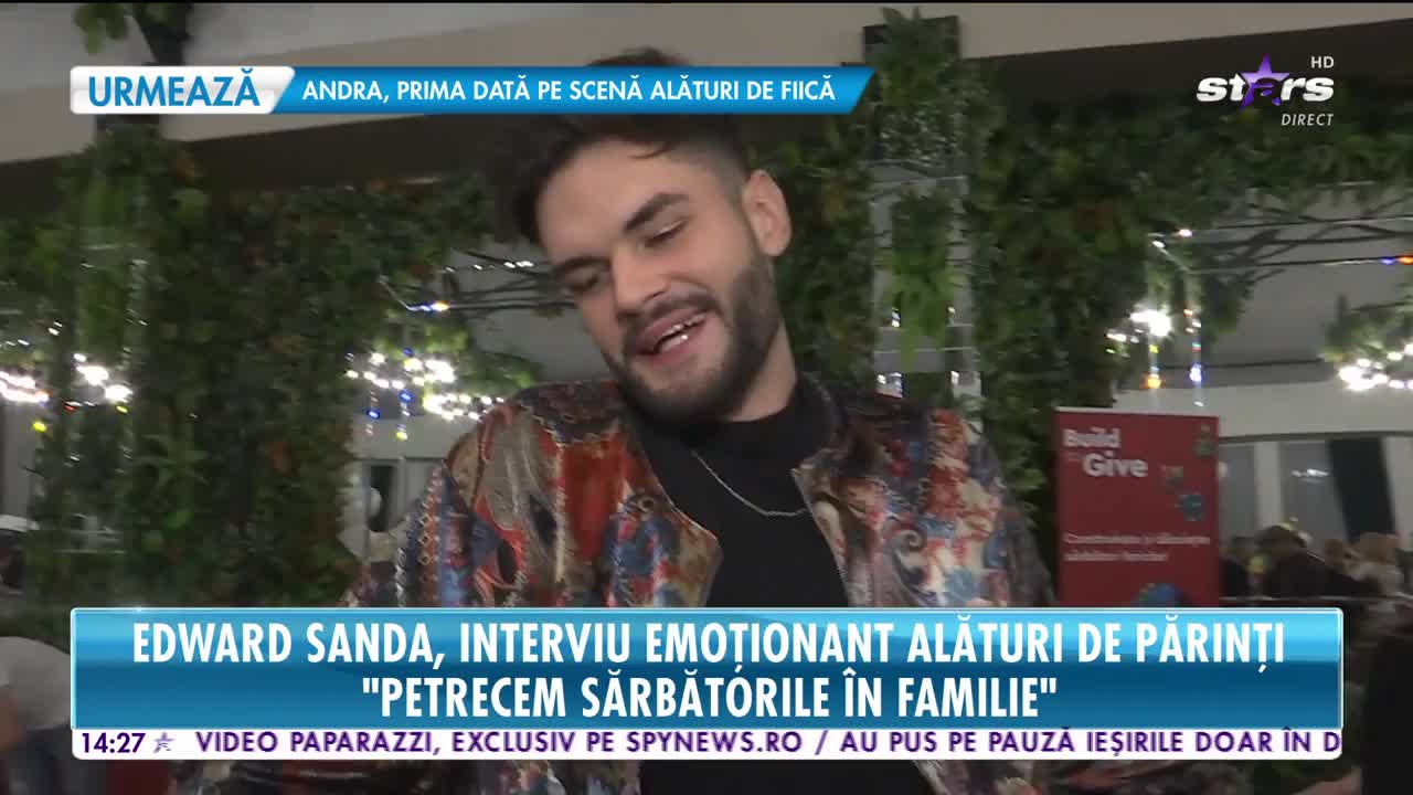 Edward Sanda, interviu emoționant alături de familia sa