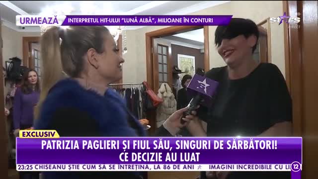 Agenția Vip. Patrizia Paglieri, interviu emoţionant. Celebrul chef a ales să plece din casa &icirc;n care a trăit cu mama ei