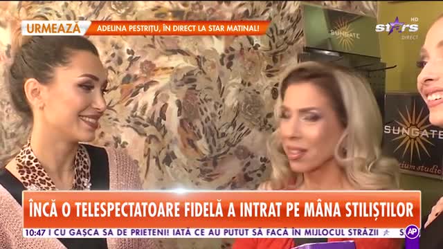 Star Matinal. Creatorul de modă, Mircea Bărbulescu, a transformat o jandarmeriță &icirc;ntr-o adevărată divă de Hollywood!